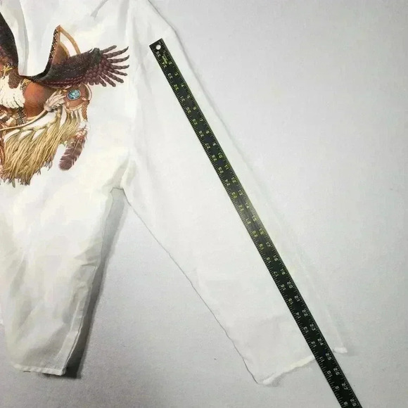 Unbranded Women's Top Tunic Native Boho 5X Dreamcatcher Eagle Long‎ Sleeve - Picture 15 of 16
